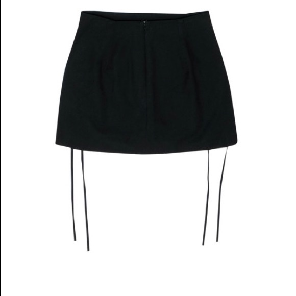 Helmet Lang mini lace up skirt - Picture 3 of 5